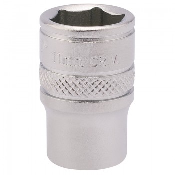 Socket, 1/4&rdquo; Sq. Dr., 11mm