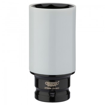 1/2” Sq. Dr. HI-TORQ® Wheel Nut Socket for Alloy Wheels (27mm) 1/2” Sq. Dr. HI-TORQ® Wheel Nut Socket for Alloy Wheels (27mm)