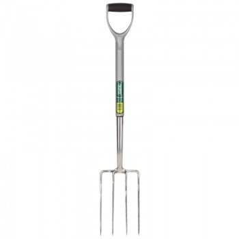 Stainless Steel Garden Fork with Soft Grip Handle