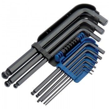 Metric Hexagon and Ball End Hexagon Key Set (9 Piece)