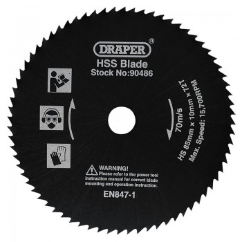 HSS Saw Blade, 85mm HSS Saw Blade, 85mm