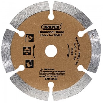 Segmented Diamond Blade, 85mm Segmented Diamond Blade, 85mm