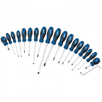 Soft Grip Screwdriver Set (19 Piece) Soft Grip Screwdriver Set (19 Piece)