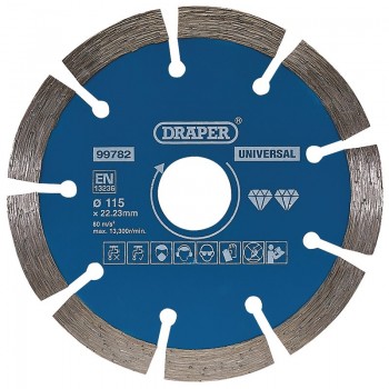 Segmented Diamond Blade, 115mm Segmented Diamond Blade, 115mm
