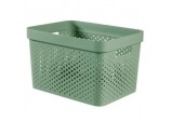 Infinity Dots Box - 17L Shale Green