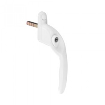 Upvc Right Hand Espag Lock Window Handle - White