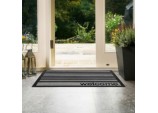 Scrape N Sorb Mat 40 x 60cm - Welcome Grey