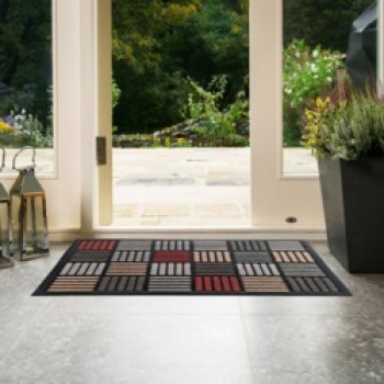 Scrape N Sorb Mat 40 x 60cm - Parquet Beige