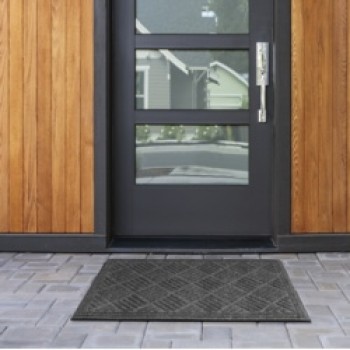 Recycled Hard Wearing Utility Doormat 45 x 75cm - Grey