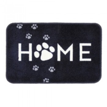 Supersoft Washable Mat 50 x 75cm - Home Paws Blue
