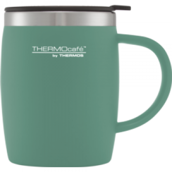 Thermocafe Soft Touch Desk Mug - Duck Egg 450ml