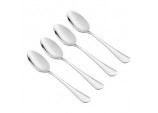 Performance Stainless Steel Dessert Spoons - Set 4