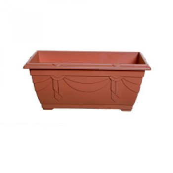 40cm Venetian Window Box - Black