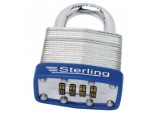 4-Dial Mid Security Combination Lock Laminated Padlock - 46mm