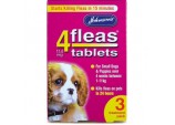 4fleas Tablets for Puppies & Small Dogs - 3 Treatment Pack