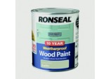 10 Year Weatherproof Satin Wood Paint - 750ml Spring Green