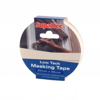 Low Tack Masking Tape - 25mm x 50m