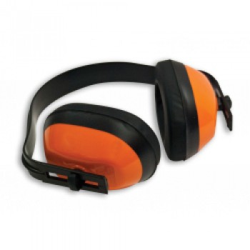 Ear Protectors - Black & Orange