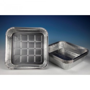Square Foil Tray - 4 Pack