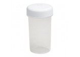 Cuisine Screw Top Beaker - 350ml Clear Ice White