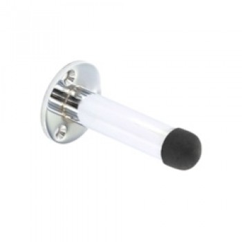 Projection Door Stop - 75mm Chrome Plated
