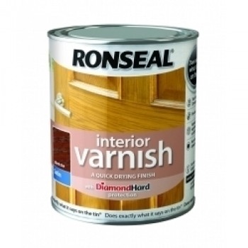 Interior Varnish Satin 250ml - Dark Oak