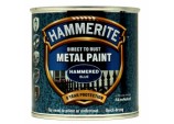 Metal Paint Hammered 250ml - Blue