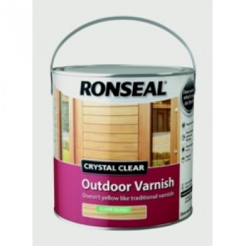 Crystal Clear Outdoor Varnish 2.5L - Matt Crystal Clear Outdoor Varnish 2.5L - Matt