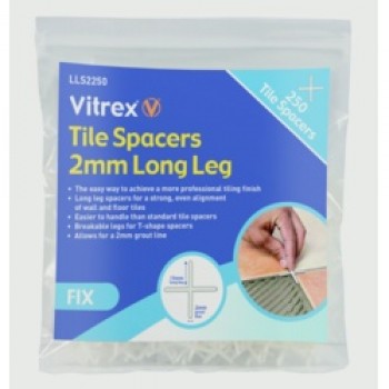 Long Leg Tile Spacers - 2x250