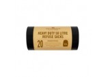 Heavy Duty Refuse Sacks - 50L - Roll of 20