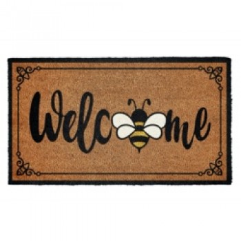 Welcome Bee Doormat - 40x70cm