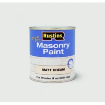 Masonry Paint 250ml - Cream