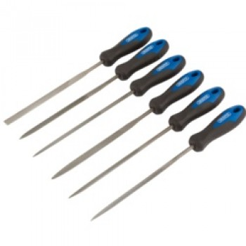 140mm Soft Grip Needle File - 6 Piece 140mm Soft Grip Needle File - 6 Piece