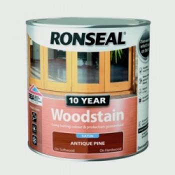 10 Year Woodstain Satin 250ml - Antique Pine