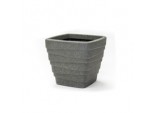 Square Trojan Planter - Ash 33.5cm