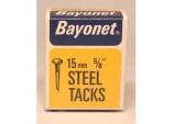 Tacks (Fine Cut Steel) - Blue (Box Pack) - 15mm