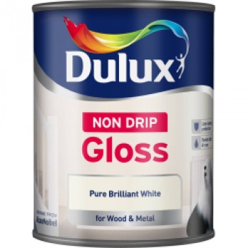 Non Drip Gloss 750ml - Pure Brilliant White