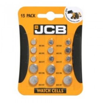 Alkaline Watch Batteries - Pack 15