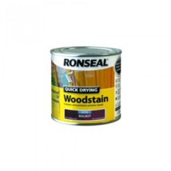 Quick Drying Woodstain Satin 250ml - Walnut