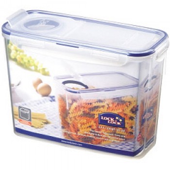 Food Storage Container - Rectangular with Flip Top Lid - 2.4L (237 x 112 x 170mm)