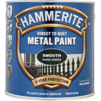 Metal Paint Smooth 2.5L - Dark Green
