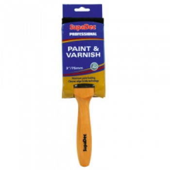 Professional Paint & Varnish Brushes - 3/75mm