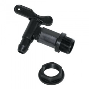 Water Butt Replacement Tap - Black