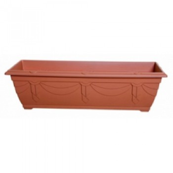 90cm Venetian Window Box - Terracotta