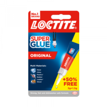 Super Glue - 3g Tube plus 50% Free